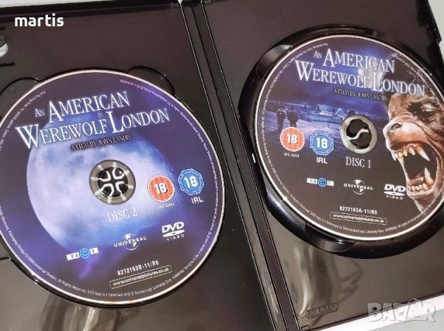 Американски Върколак в Лондон 2ДВД , снимка 3 - DVD филми - 43676990