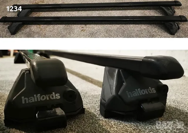 багажник напречни греди за надлъжни рейки FLUSH RAILS - opel zafira, audi A4 A6