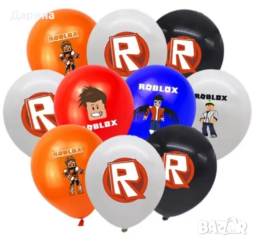 Парти сет украса Minecraft, Roblox, Fortnite и Game on, снимка 18 - Други - 43945121