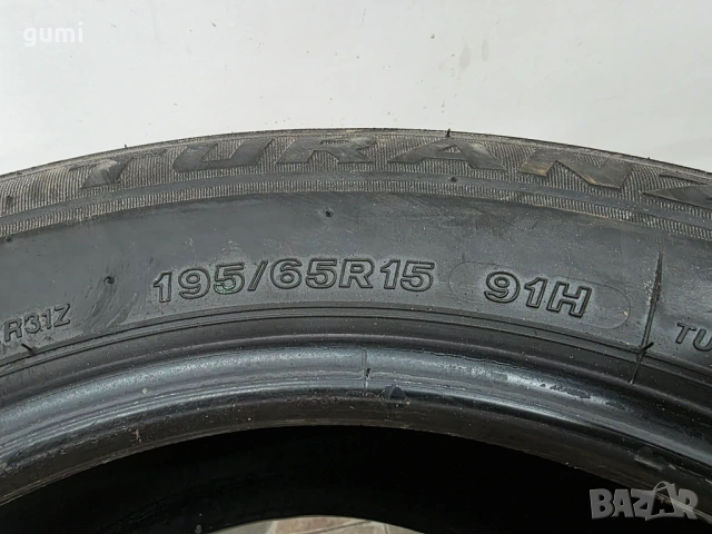 1бр летнa гумa 195/65/15 BRIDGESTONE L04871 , снимка 3 - Гуми и джанти - 53441585