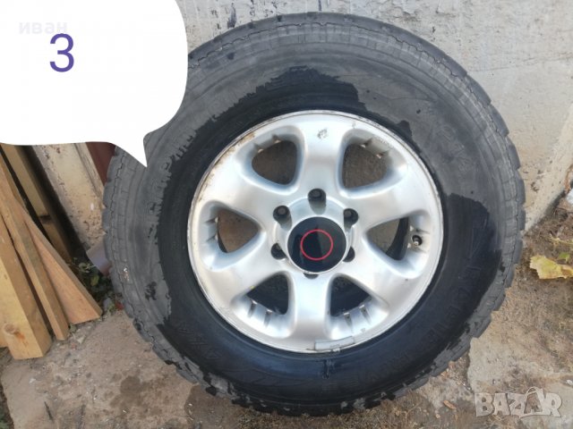 Джипови джанти 16-ки с 6 дупки, снимка 5 - Гуми и джанти - 38885641