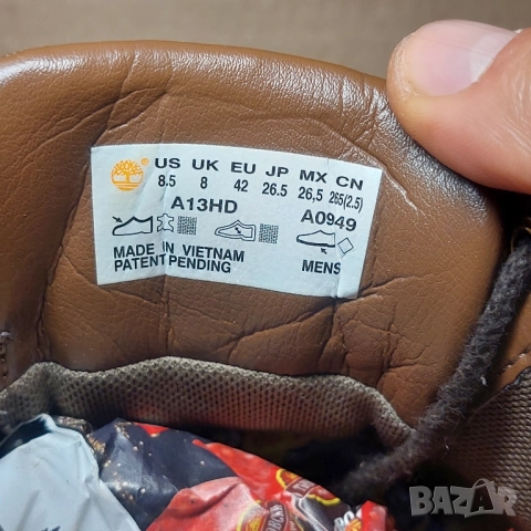 боти Timberland Chukka A13HD номер 42 , снимка 13 - Мъжки боти - 52656650