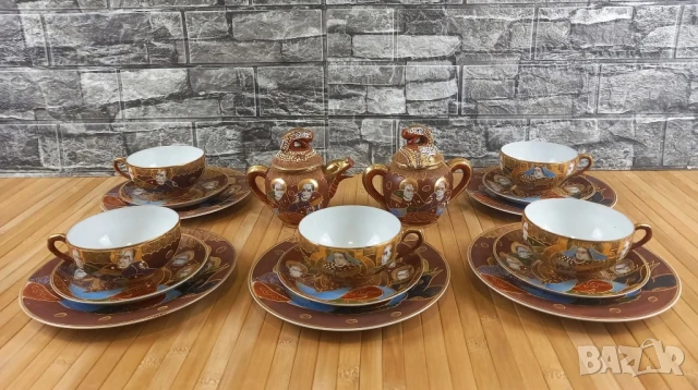 Японски сервиз Satsuma 