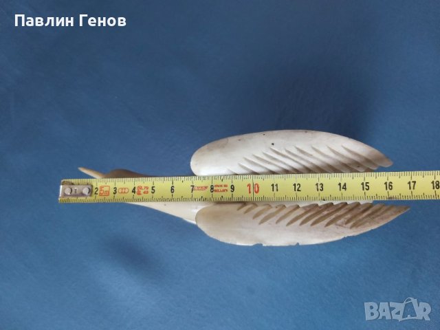 Стар сувенир от рог / кост, снимка 10 - Антикварни и старинни предмети - 40626704