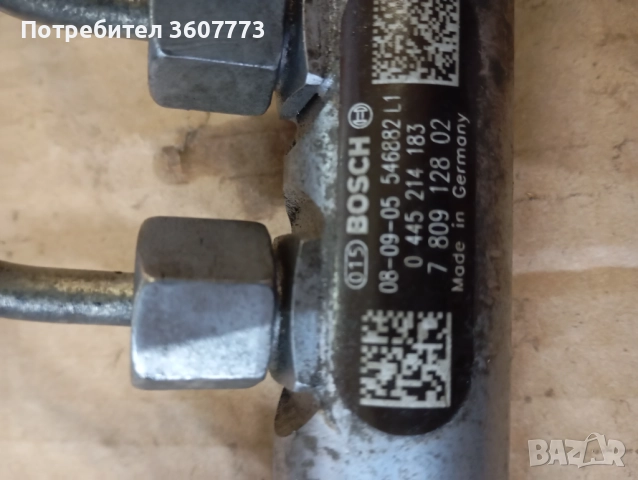 Помпа рейка и дюзи за БМВ Е60 , 177 коня, снимка 4 - Части - 52687155