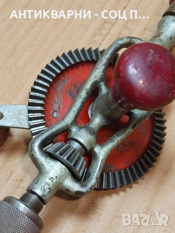 Стара Немска Ръчна Бормашина Маткап METABO. НОМЕР 691., снимка 3 - Антикварни и старинни предмети - 53406736