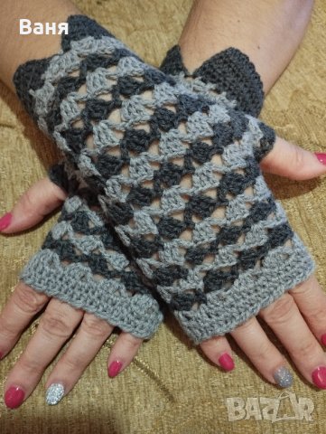 Памучни дамски ръкавици, снимка 5 - Ръкавици - 43102794