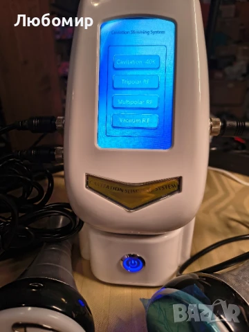 Преносима 4-в-1 вакуумна RF машина за кавитация, 40K кавитационна RF машина за отслабване , снимка 4 - Други - 51272106