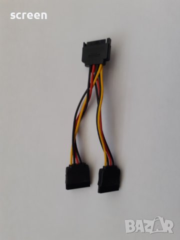Разклонител 1SATA power to 2 SATA connectors , снимка 1 - Кабели и адаптери - 36608633
