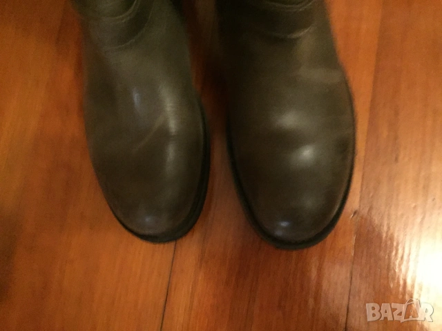 G-star оригинални дамски ботуши от естествена кожа Uk5/38, снимка 7 - Дамски ботуши - 53247555