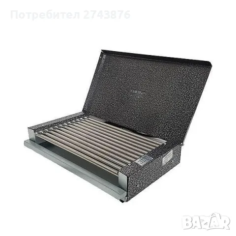 СКАРА С КАПАК РУБИНО-2000 W, ТАВИЧКА ЗА МАЗНИНА, ТРЪБНИ НАГРЕВАТЕЛИ ОТ НЕРЪЖДАЕМА СТОМАНА, снимка 6 - Скари - 40742106