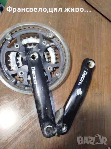 Курбел за велосипед колело Shimano deore fc m 510, снимка 1