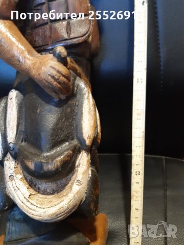 Дървена фигура , снимка 2 - Статуетки - 27793492