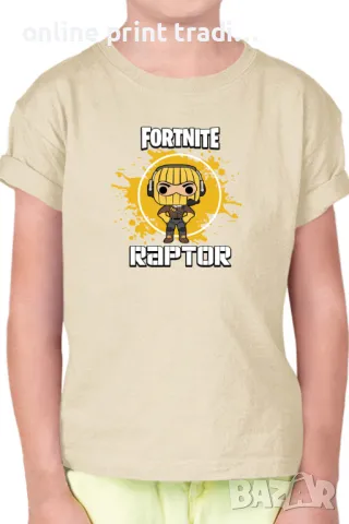 Детска тениска Фортнайт Fortnite Raptor 03, снимка 16 - Детски тениски и потници - 48524273