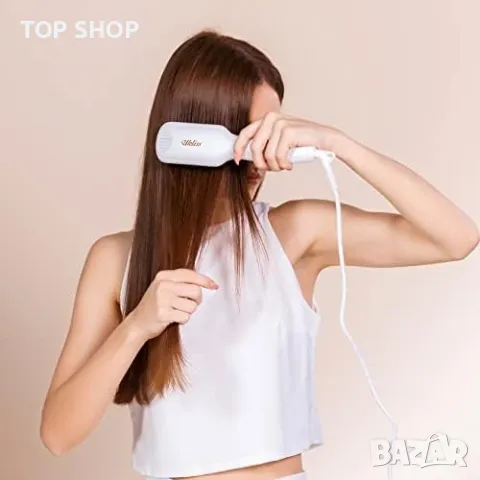 Нова Четка за изправяне на коса брада/ Жени Мъже Прическа, снимка 9 - Тримери - 49307259