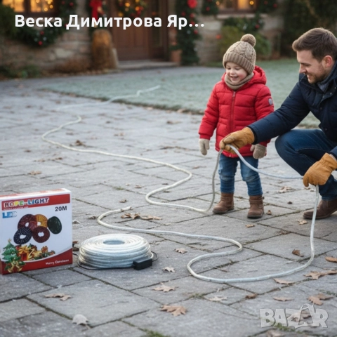 Led Коледен маркуч, снимка 5 - Декорация за дома - 52720282