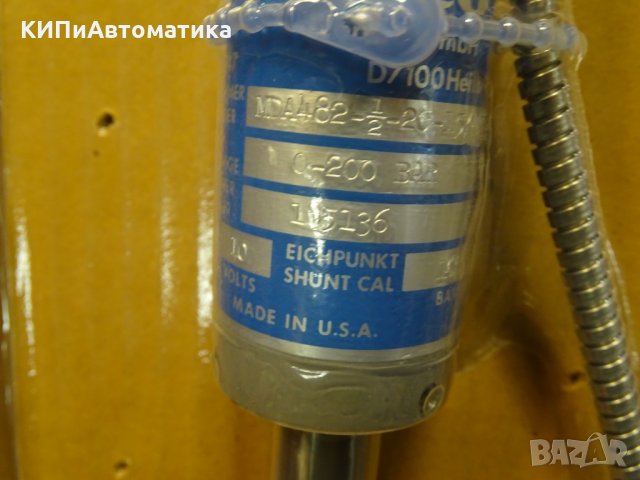 датчик за налягане DYNISCO Pressure Trаnsmitter MDA482 0-200 bar, снимка 9 - Резервни части за машини - 35060448