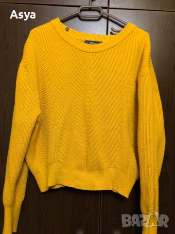 Жълта блуза Zara 