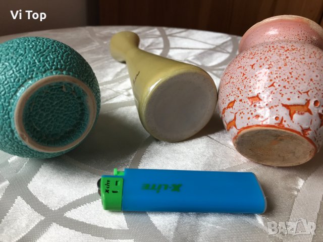 Вазички, порцелан,керамика-Чехия , снимка 3 - Вази - 33138367