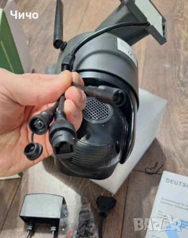 Продавам  PTZ охранителна  Wifi камера 12MP с AI разпознаване , снимка 7 - HD камери - 53246335