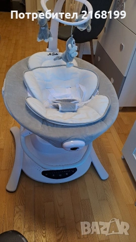 Електрическа люлка Cangaroo - La Scala, розова, снимка 4 - Електрически играчки - 53043197