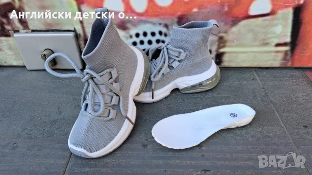 Английски детски кец/маратонки, снимка 2 - Детски маратонки - 49808759