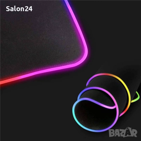 Осветителна RGB подложка за клавиатура, снимка 2 - Други - 52300989