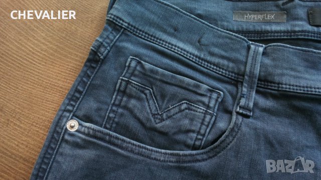 REPLAY HYPERFLEX Jeans размер 32/32 мъжки еластични дънки 37-59, снимка 13 - Дънки - 43555799