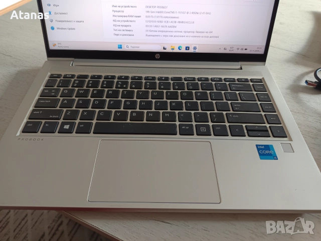 Лаптоп HP Probook 640 G8-, снимка 3 - Лаптопи за работа - 52489126