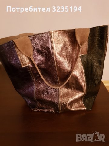 Кожена чанта, снимка 2 - Чанти - 35238354