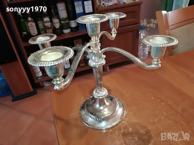 СВЕЩНИК ЗА 5 СВЕЩИ 2803231648, снимка 16 - Антикварни и старинни предмети - 40169135