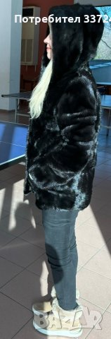 Нова норкова палто трансформър от Гърция, снимка 2 - Палта, манта - 43780644