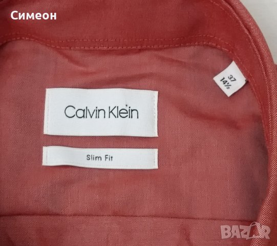 Calvin Klein оригинална риза S дълъг ръкав, снимка 4 - Ризи - 43181651