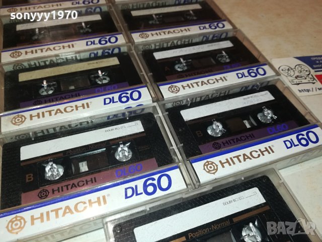 HITACHI DL60 MADE IN JAPAN-ORIGINAL TAPE 0212231920, снимка 4 - Аудио касети - 43243923