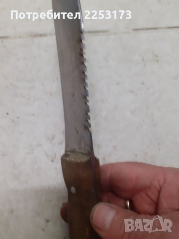 Стар бг нож от стомана, снимка 4 - Ножове - 43168055