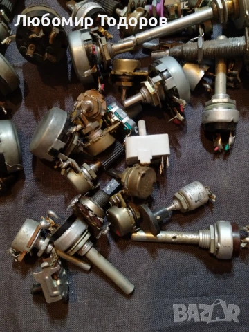 Потенциометри 101 броя , снимка 4 - Друга електроника - 50617196