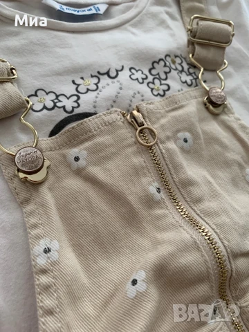 Детски сукман с тениска Mayoral 3 годинки, снимка 3 - Детски комплекти - 50807587