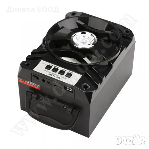 Преносим плеър MS-197BT 8W, FM, USB, microSD, BT, Blue, снимка 4 - Аудиосистеми - 33597771