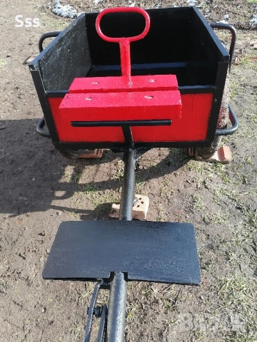 Ремарке за мотофреза със спирачки 