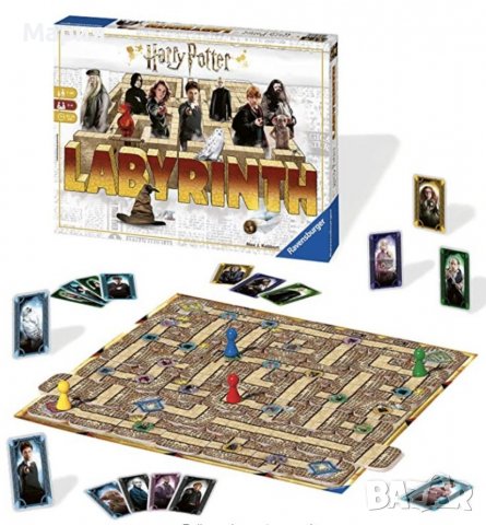 Настолна игра" Harry potter labyrinth", снимка 3 - Настолни игри - 38379012