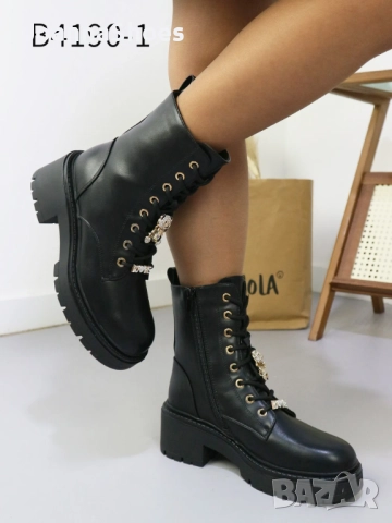 Дамски боти код 4109, снимка 4 - Дамски боти - 51918207