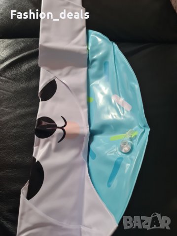 Нов Детски надуваем пояс Панда за над 4 години Син Играчка за басейни, снимка 8 - Надуваеми играчки - 33687706