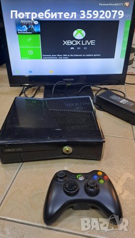 Xbox 360 slim , снимка 1 - Xbox конзоли - 43689818