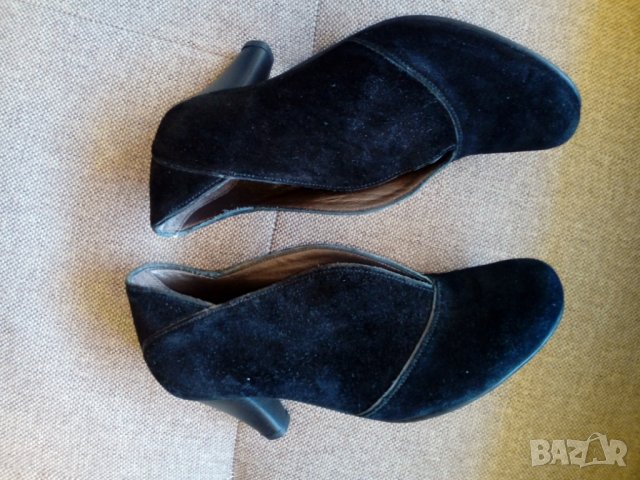 Дамски обувки Alpina естествен велур, снимка 5 - Дамски обувки на ток - 28063441