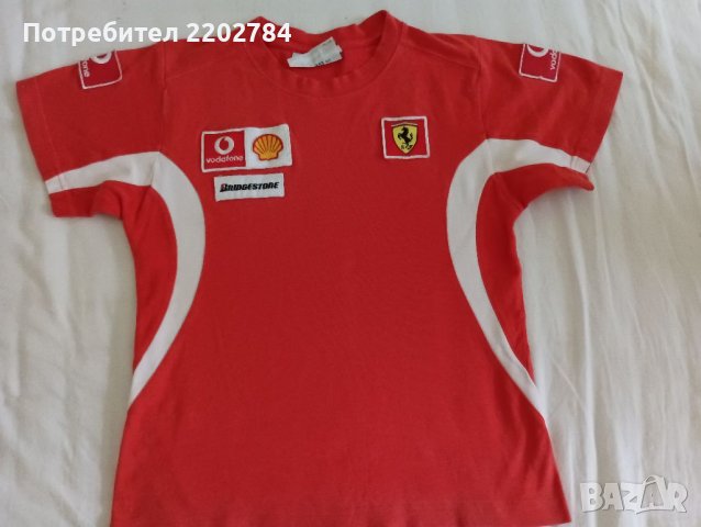 Тениска и детска блуза Ферари, Ferrari, снимка 15 - Тениски - 34640866