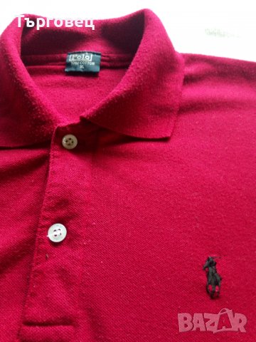 Polo - тъмно червена, снимка 3 - Блузи - 36620872