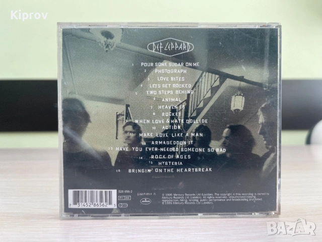 💿 Def Leppard – Vault: Greatest Hits (1980–1995) (оригинален CD), снимка 4 - CD дискове - 53094500