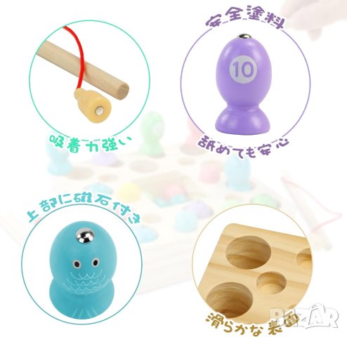 Детска игра „Риболов“ SL284, снимка 2 - Образователни игри - 43409683