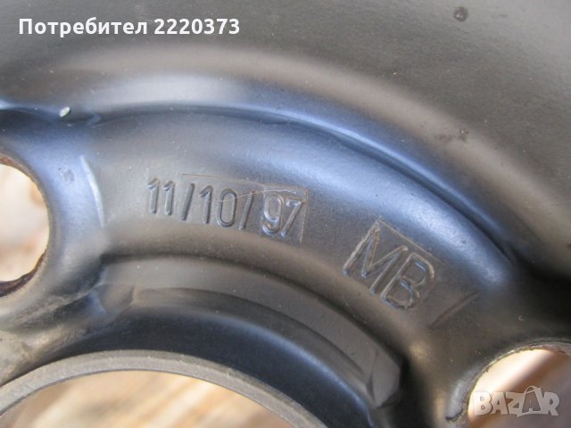 джанти за Opel Vectra ,Astra 5.5x14 ET39 4x100 номер 3613, снимка 3 - Гуми и джанти - 32506438