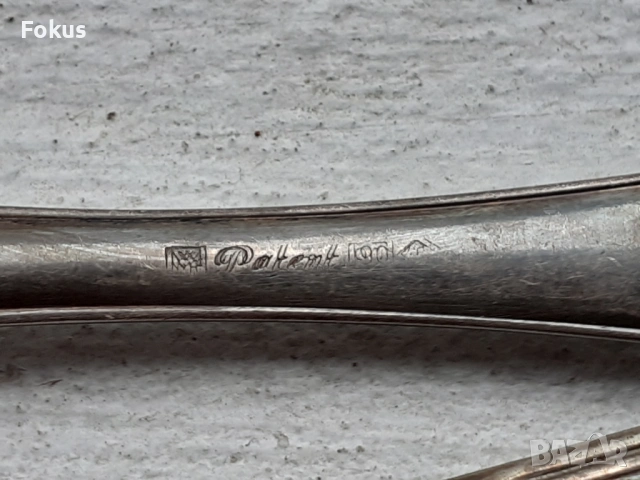 Лот стари колекционерски лъжици и вилица Christofle и други, снимка 6 - Антикварни и старинни предмети - 53498618